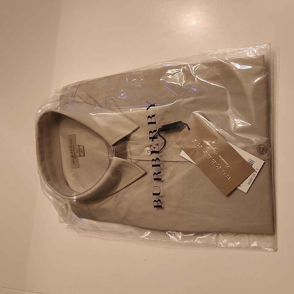 burberry button down shirt